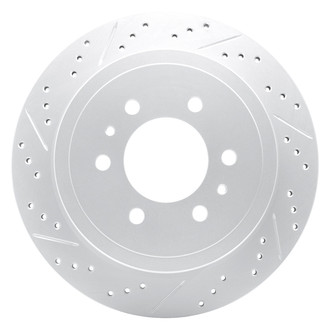 DFC® - Drilled and Slotted Rear Driver Side Brake Rotor