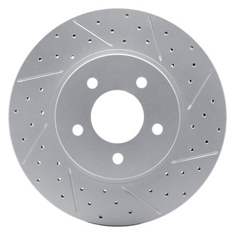 DFC® - Drilled and Slotted Front Passenger Side Brake Rotor