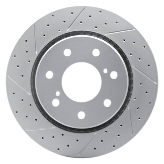 DFC® - Drilled and Slotted Front Driver Side Brake Rotor