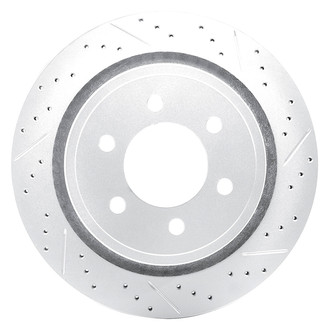DFC® - Drilled and Slotted Rear Passenger Side Brake Rotor