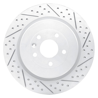 DFC® - Drilled and Slotted Rear Passenger Side Brake Rotor