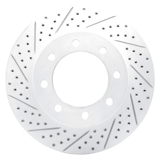 DFC® - Drilled and Slotted Front Driver Side Brake Rotor