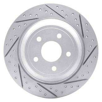 DFC® - Drilled and Slotted Rear Passenger Side Brake Rotor