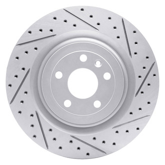 DFC® - Drilled and Slotted Front Passenger Side Brake Rotor