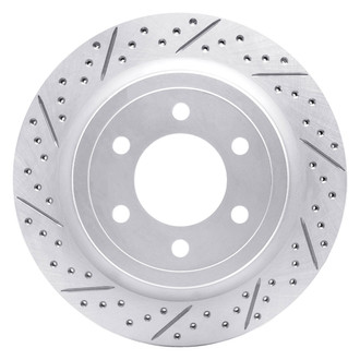 DFC® - Drilled and Slotted Rear Driver Side Brake Rotor