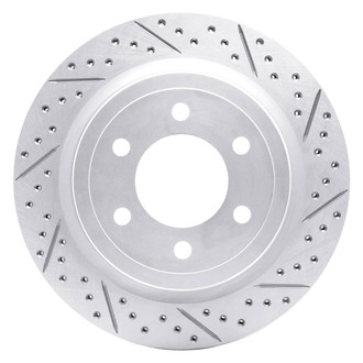 DFC® - Drilled and Slotted Rear Passenger Side Brake Rotor