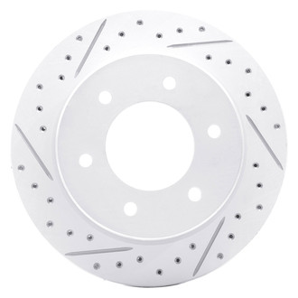 DFC® - Drilled and Slotted Rear Driver Side Brake Rotor