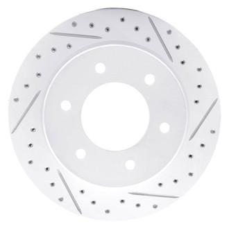 DFC® - Drilled and Slotted Rear Passenger Side Brake Rotor