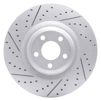 DFC® - Drilled and Slotted Front Driver Side Brake Rotor