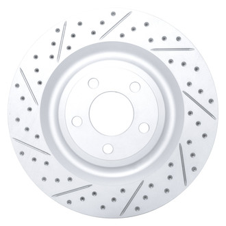 DFC® - Drilled and Slotted Rear Driver Side Brake Rotor