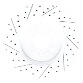 DFC® - Drilled and Slotted Front Driver Side Brake Rotor