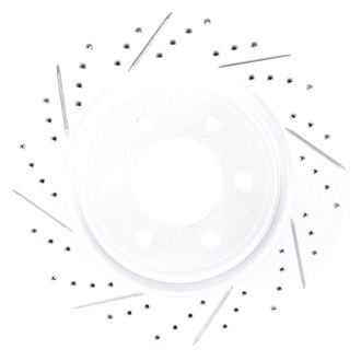 DFC® - Drilled and Slotted Front Driver Side Brake Rotor