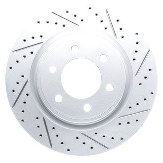 DFC® - Drilled and Slotted Front Passenger Side Brake Rotor