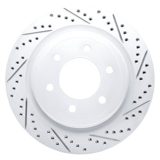 DFC® - Drilled and Slotted Rear Passenger Side Brake Rotor