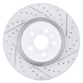DFC® - Drilled and Slotted Front Passenger Side Brake Rotor