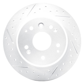 DFC® - Drilled and Slotted Rear Driver Side Brake Rotor