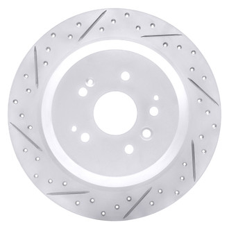 DFC® - Drilled and Slotted Rear Driver Side Brake Rotor