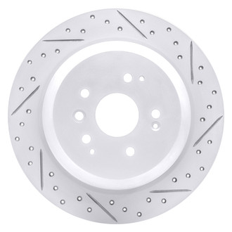 DFC® - Drilled and Slotted Rear Passenger Side Brake Rotor