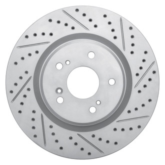 DFC® - Drilled and Slotted Front Passenger Side Brake Rotor