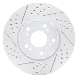 DFC® - Drilled and Slotted Front Driver Side Brake Rotor