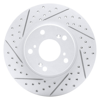 DFC® - Drilled and Slotted Front Driver Side Brake Rotor