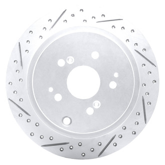 DFC® - Drilled and Slotted Rear Driver Side Brake Rotor