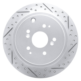 DFC® - Drilled and Slotted Rear Passenger Side Brake Rotor