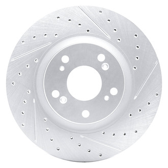 DFC® - Drilled and Slotted Front Passenger Side Brake Rotor