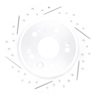 DFC® - Drilled and Slotted Rear Driver Side Brake Rotor