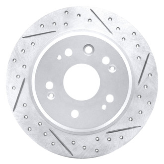 DFC® - Drilled and Slotted Rear Passenger Side Brake Rotor