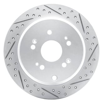 DFC® - Drilled and Slotted Rear Passenger Side Brake Rotor