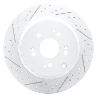 DFC® - Drilled and Slotted Rear Driver Side Brake Rotor