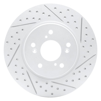 DFC® - Drilled and Slotted Front Passenger Side Brake Rotor