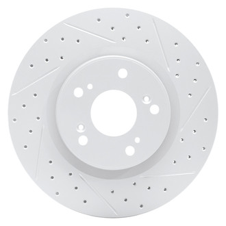 DFC® - Drilled and Slotted Front Passenger Side Brake Rotor