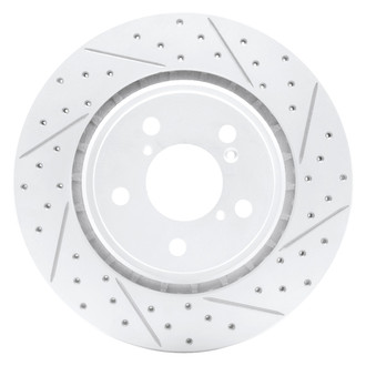 DFC® - Drilled and Slotted Front Passenger Side Brake Rotor