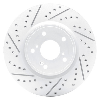 DFC® - Drilled and Slotted Front Driver Side Brake Rotor