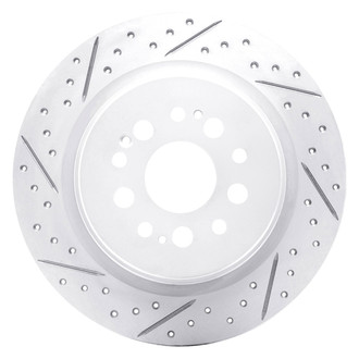 DFC® - Drilled and Slotted Rear Driver Side Brake Rotor