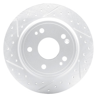 DFC® - Drilled and Slotted Rear Driver Side Brake Rotor