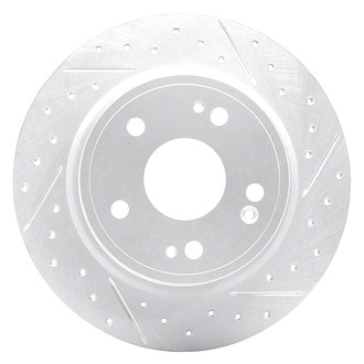 DFC® - Drilled and Slotted Rear Passenger Side Brake Rotor