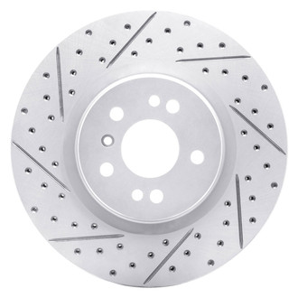 DFC® - Drilled and Slotted Front Driver Side Brake Rotor