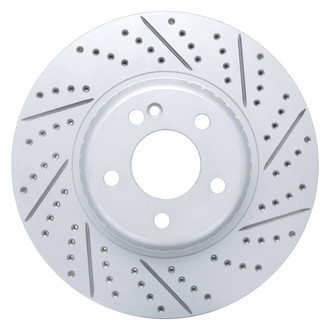 DFC® - Drilled and Slotted Rear Passenger Side Brake Rotor