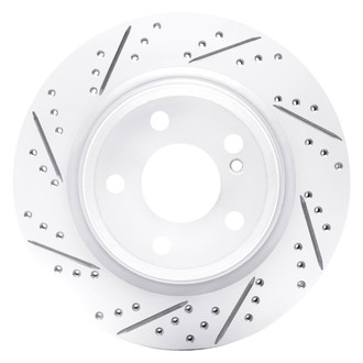 DFC® - Drilled and Slotted Rear Driver Side Brake Rotor
