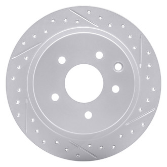 DFC® - Drilled and Slotted Rear Passenger Side Brake Rotor