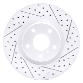 DFC® - Drilled and Slotted Front Passenger Side Brake Rotor