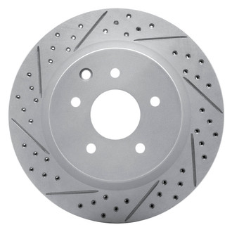 DFC® - Drilled and Slotted Rear Driver Side Brake Rotor