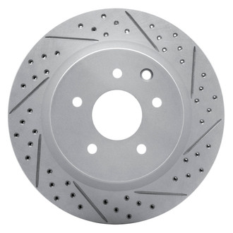 DFC® - Drilled and Slotted Rear Passenger Side Brake Rotor