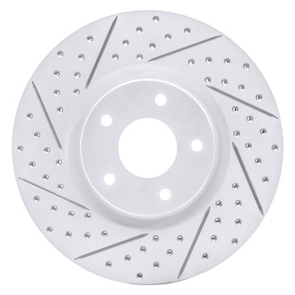 DFC® - Drilled and Slotted Front Driver Side Brake Rotor