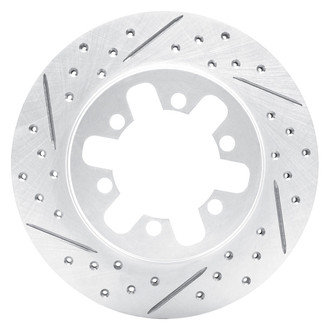 DFC® - Drilled and Slotted Front Driver Side Brake Rotor