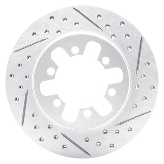 DFC® - Drilled and Slotted Front Passenger Side Brake Rotor
