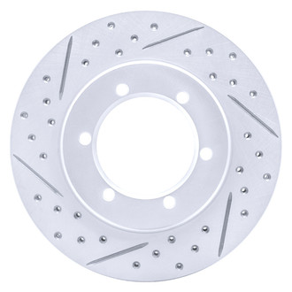 DFC® - Drilled and Slotted Front Driver Side Brake Rotor